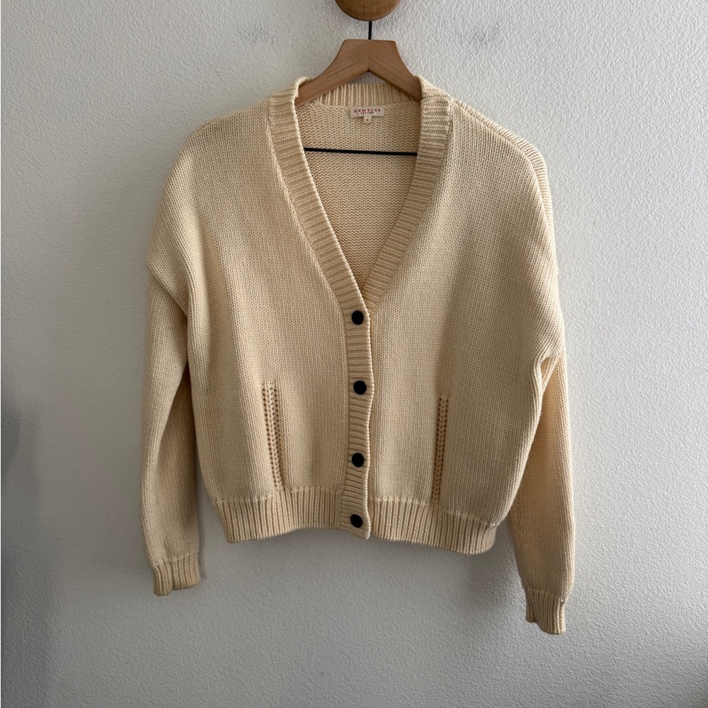 Demylee New York Wool Knit Cardigan Sweater